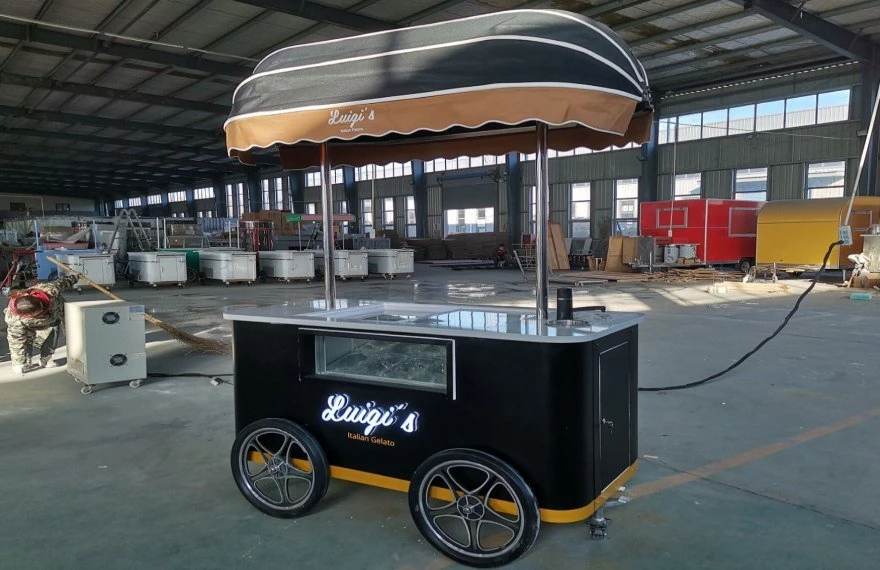 italian ice cream cart italian ice cream cart
