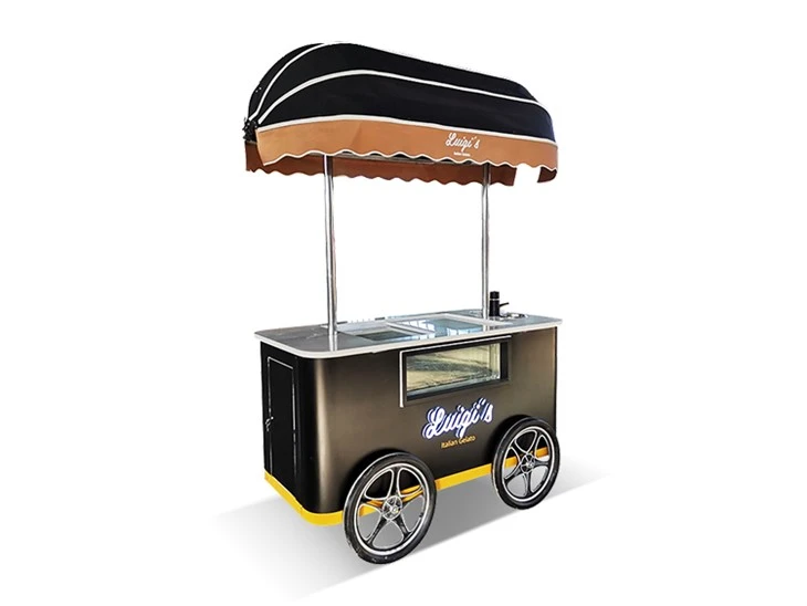 vintage Italian ice cream cart for sale